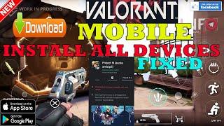 HOW TO INSTALL PROJECT M (VALORANT MOBILE) by NETEASE  NOT COMPATIBLE  PHONES TUTORIAL +LINK 2021