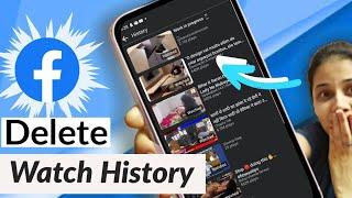 How to see and delete watch history on Facebook | 2024 | videos watched history