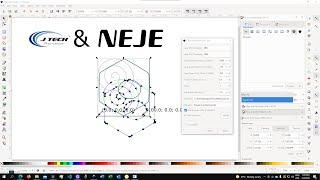 NEJE Laser Machines and JTP - Inkscape Extension