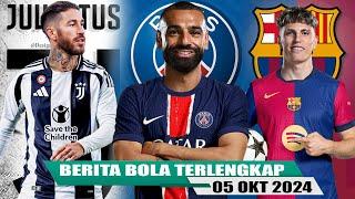 Mo Salah Pindah ke PSG, Barcelona Pantau Garnacho, Juve Gaet Ramos, Berita Bola Terbaru Hari ini