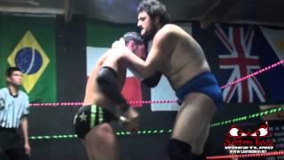 Douglas James Vs Hoss Hogg - Santino Bros. Wrestling