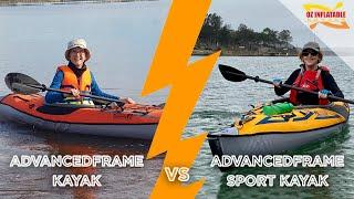 AdvancedFrame Kayak vs AdvancedFrame Sport Kayak from Advanced Elements