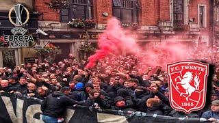  FC TWENTE Fans In Manchester • Europe League • Manchester United VS FC Twente 1-1