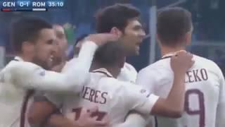 Серия А Дженоа Рома 08 01 2017 Обзор матча Serie A Genoa Roma 08/01/ 2017 Highlights