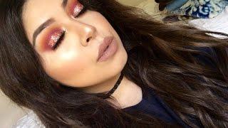 Cranberry Glitter Glam | Makeup Tutorial