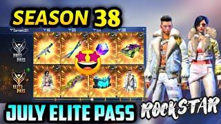 July elite pass free fire 2021 | Season 38 ELITE PASS Full Video | July Elite pass Free fire