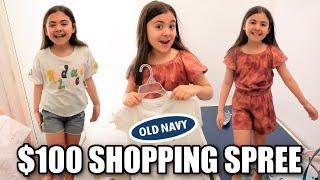 WHAT DID SHE BUY AT OLD NAVY? OLD NAVY SHOPPING with a Shopping Budget | Old Navy Shop with Me