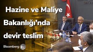 Hazine ve Maliye Bakanlığı'nda devir teslim töreni