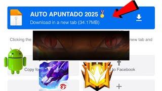 REGEDIT AUTO APUNTADO ACTUALIZADO 2025 ANDROID 100% TODO CABEZA ANTI BAN