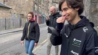 Is Edinburgh Scotland STILL SAFE??? - Part 1 with Aidan Gallagher braving the back streets at night!