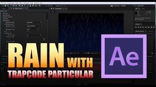 Rain in After Effects with Trapcode Particular Tutorial