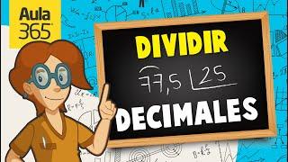 ¿Cómo dividir decimales? | Videos educativos Aula365