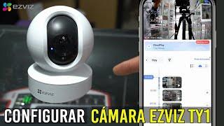 Cómo CONFIGURAR CÁMARA EZVIZ TY1 y CONECTAR a WIFI(Paso a Paso)