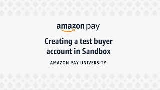 Creating a test buyer account in Sandbox