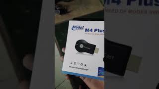 Unboxing ANYCAST M4 Plus & cara menghubungkan hp andorid ke tv