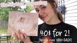 GLOSSYBOX ALL I WANT Mystery Box Unboxing And Review