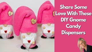 Diy Valentine's Gnome Candy Holder: Sweet And Simple Gift Idea!