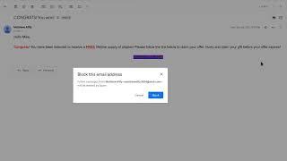 How to: Block an Email Address in Gmail