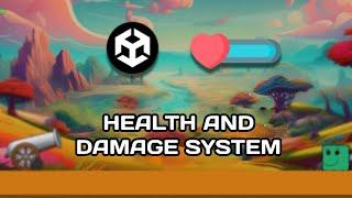 Create Health & Damage System in Unity!