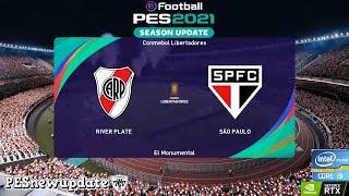 eFootball PES 2021 Season Update // River Plate Vs. São Paulo // Copa Libertadores 2020 Preview