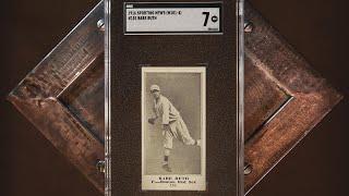 Population two, none superior! 1916 M101-4 Sporting News Babe Ruth Rookie