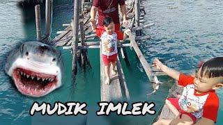 Zael Lebaran IMLEK !! Mancing Mania di Pulau Senayang | Tiup Kue Ulang Tahun Kakek