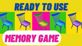 Try this FUN ESL memory game for BEGINNERS/ INTERMEDIATE~ Furniture Edition! No PREP!
