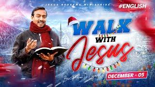 Your sorrow will be turned into Joy | Walk with Jesus | Bro. Mohan C Lazarus | English | December 5