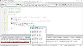 Convert Lower Case Letter into Upper Case Letter in C programming | Must Watch | English