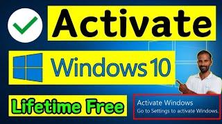 How to Activate Windows 10 for Free in Tamil | Remove Windows 10 Activation Watermark Permanently