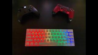 How to use dierya dk63  keyboard- the one with a line with a ps4 or Xbox