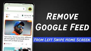 Disable Left Swipe Google News Feed on Realme OnePlus All Android Device | Remove Google Discover