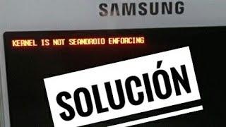 Cómo solucionar el error "KERNEL/RECOVERY IS NOT SEANDROID ENFORCING", caso resuelto