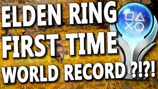 Elden Ring Prodigy: Accidentally Getting a World Record on My First Try