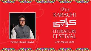 Fawad Hasan Fawad Recital at the Mushaira on 12th Karachi Literature Festival | KLF2021 | FHF Poetry