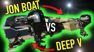 Jon Boat VS Deep V: Which is the Ultimate Fishing Machine?