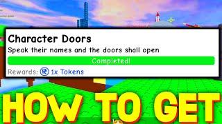 HOW TO GET CHARACTER DOORS QUEST in THE CLASSIC! ROBLOX