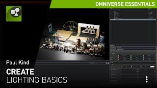 Lighting Basics in NVIDIA Omniverse USD Composer