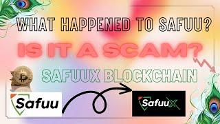 What Happened To Safuu , Is Safuu A Scam , What Is SafuuX Blockchain , Safuu's Suden Fall