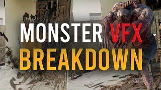 (VFX BREAKDOWN) - 3D Monster VFX #cgi #tutorial #blender