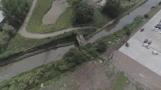 Old Railway Bridge which once served the Salt Works at Stoke Prior