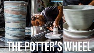 Throwing Pots on the Potter's Wheel.