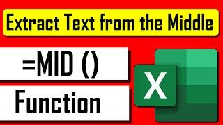 How to Use MID Function in Excel