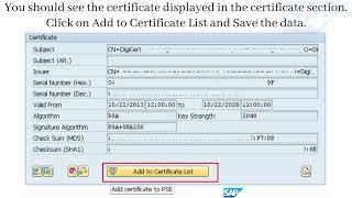 Importing CA’s Root Certificate From the File System (SSL Client Standard) | SAP Basis & Hana Hub