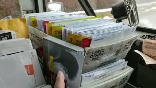 How I packed my mail for delivery USPS RCA LLV