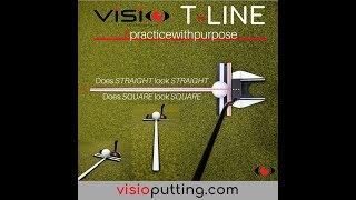 The Visio putting T-LINE Training Aid