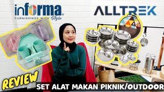 Set Alat Makan Outdoor Paling Dicari | Sangat Rekomend dan Wajib Punya