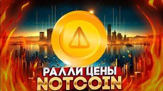 Начало Ралли Notcoin $0.05 Это Реально - Памп Цены NOT 20% Уже Сегодня!