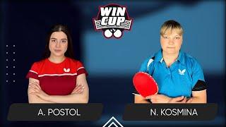 13:45 Anastasiia Postol - Natalia Kosmina West 2 WIN CUP 23.06.2024 | Table Tennis WINCUP