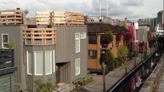 Vancouver, BC's Floating Homes "Sea Village" - May 2, 2012